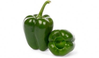 paprika groen geboord